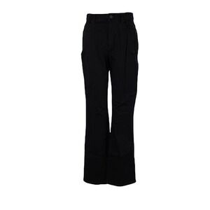 Trendy Cabi Extra High rise Pull on Black Wide Flare Leg Pants Size 8 30x33 Tall